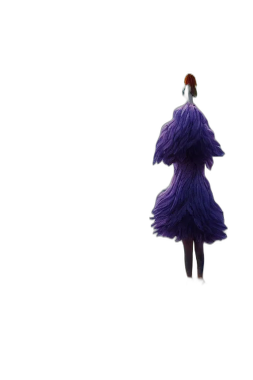 dress, hair, jacket, tree transparent PNG cut-out