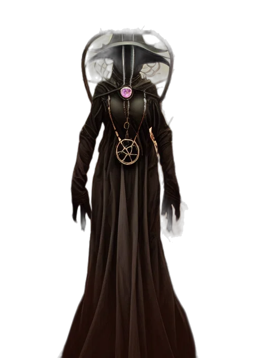 mask, jewelry, dress, staff transparent PNG cut-out