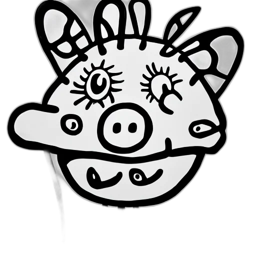 mask, creature, animal, face transparent PNG cut-out