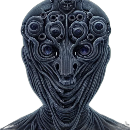 mask, robot, face, creature transparent PNG cut-out