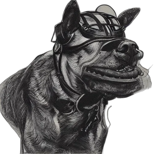 staff, animal, face, mask transparent PNG cut-out