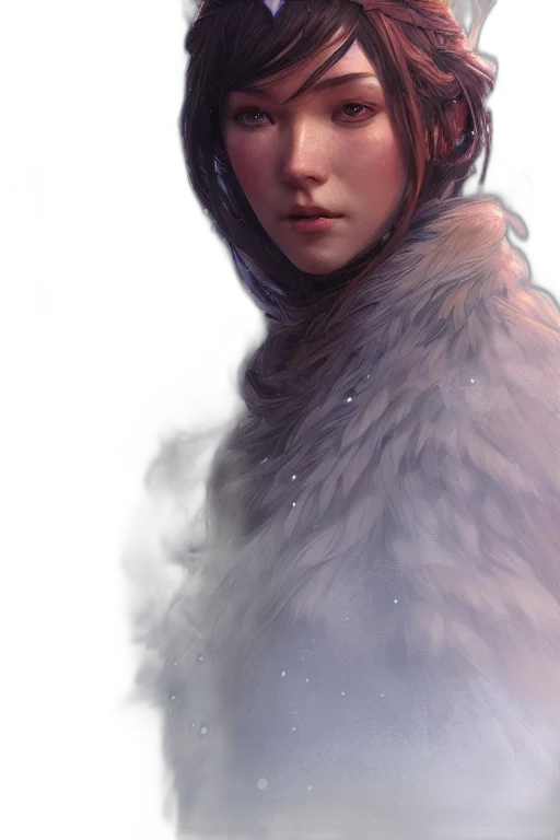 face, jacket, creature, crown transparent PNG cut-out