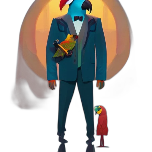 jacket, staff, robot, mask transparent PNG cut-out
