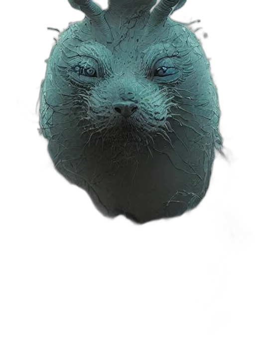 face, mask, creature, animal transparent PNG cut-out