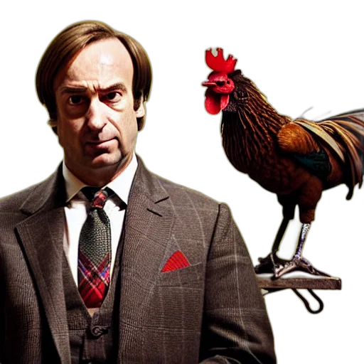 animal, saul, goodman, rooster transparent PNG cut-out