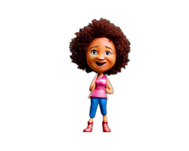 hair, face, dress, cartoon transparent PNG cut-out