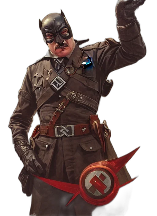 staff, weapon, jacket, hat transparent PNG cut-out