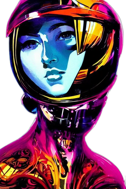 robot, face, mask, crown transparent PNG cut-out