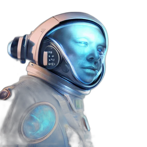 robot, mask, face, creature transparent PNG cut-out
