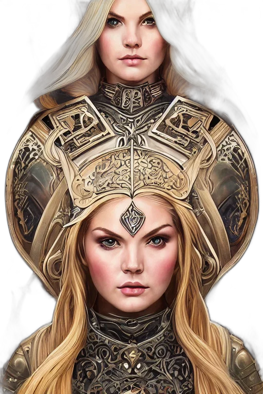 crown, face, jewelry, fantasy art transparent PNG cut-out