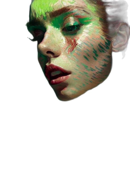 mask, face, creature, crown transparent PNG cut-out