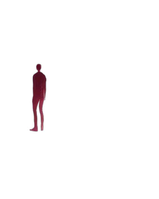 robot, creature, face, staff transparent PNG cut-out