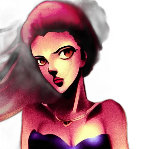comic book art, cartoon, anime, fantasy art transparent PNG cut-out