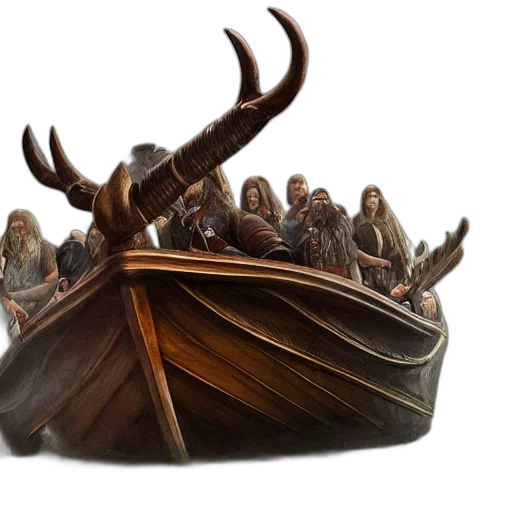 crown, creature, concept art, fantasy art transparent PNG cut-out