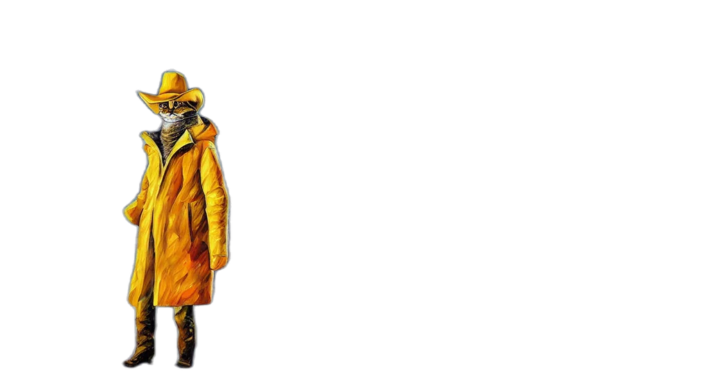 jacket, mask, robot, concept art transparent PNG cut-out