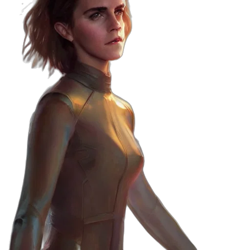 dress, robot, jacket, face transparent PNG cut-out