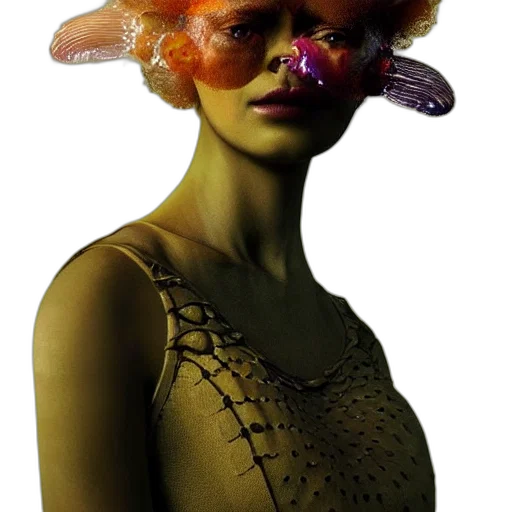 mask, creature, face, crown transparent PNG cut-out