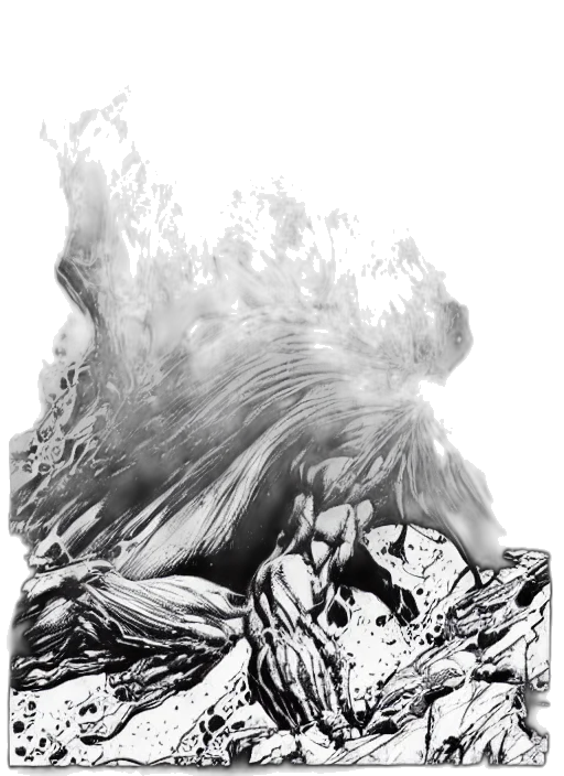 hair, dragon, creature, mask transparent PNG cut-out