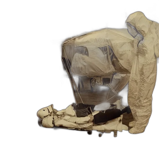 mask, jacket, shoes, robot transparent PNG cut-out