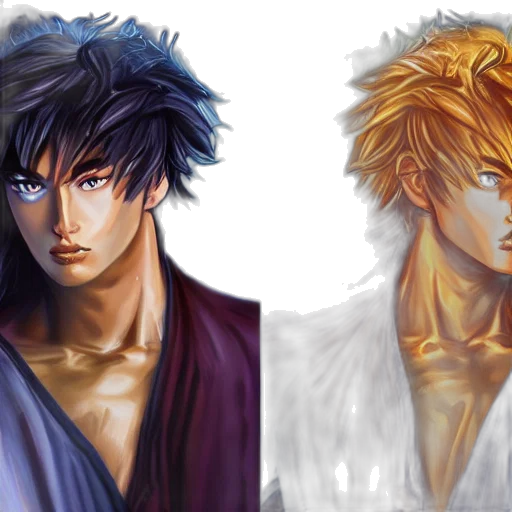 fantasy art, anime, concept art, watercolor transparent PNG cut-out
