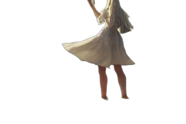 dress, staff, weapon, umbrella transparent PNG cut-out