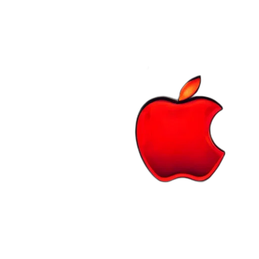 3d render, apple, corporation, salvador transparent PNG cut-out