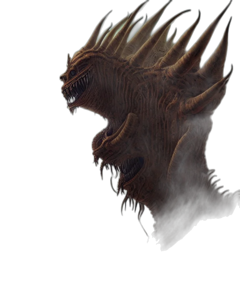 dragon, creature, mask, animal transparent PNG cut-out