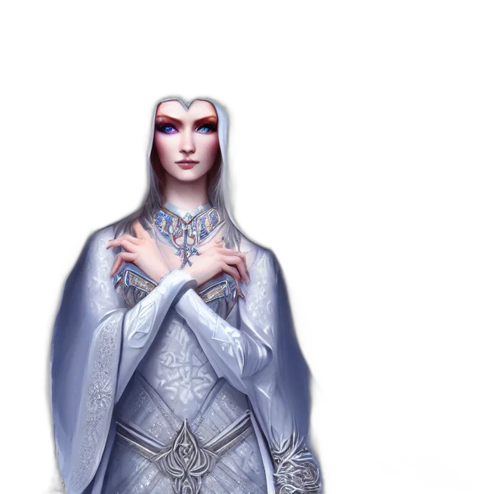 fantasy art, concept art, 3d render, pixel art transparent PNG cut-out