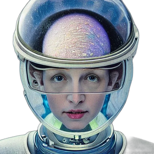 robot, face, mask, concept art transparent PNG cut-out