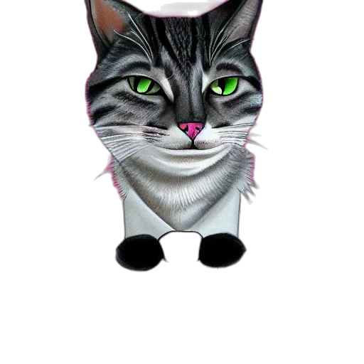 staff, animal, photorealistic, cartoon transparent PNG cut-out