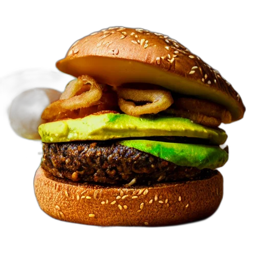 food, animal, 3d render, photorealistic transparent PNG cut-out