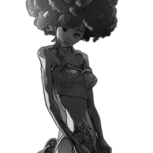 dress, crown, hair, concept art transparent PNG cut-out