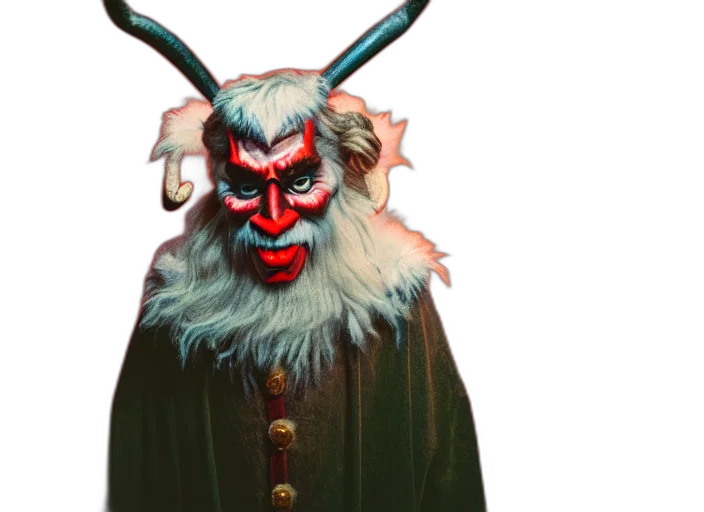 mask, face, creature, staff transparent PNG cut-out