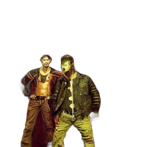 jacket, concept art, pixel art, cyberpunk transparent PNG cut-out
