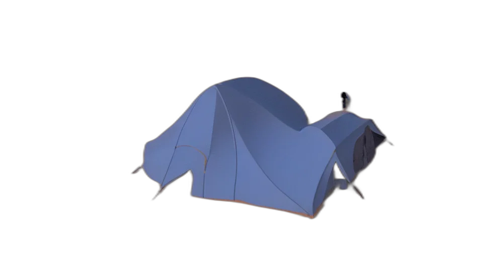 umbrella, 3d render, hyper, realistic transparent PNG cut-out