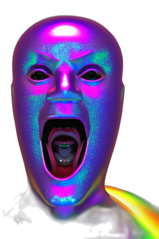 mask, face, creature, robot transparent PNG cut-out