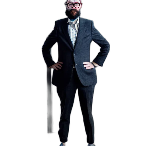staff, jacket, robot, animal transparent PNG cut-out