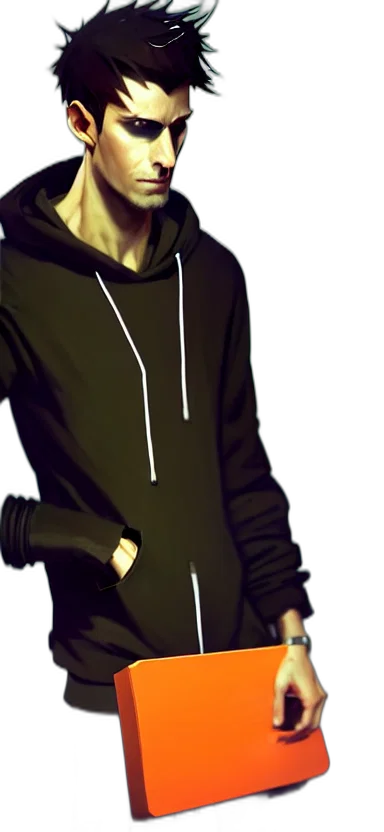 jacket, staff, mask, face transparent PNG cut-out