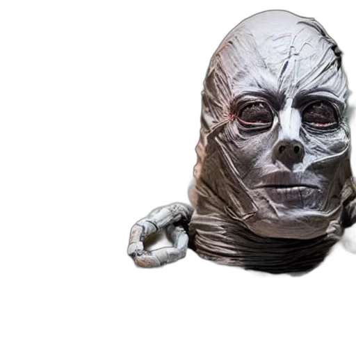 mask, face, creature, robot transparent PNG cut-out