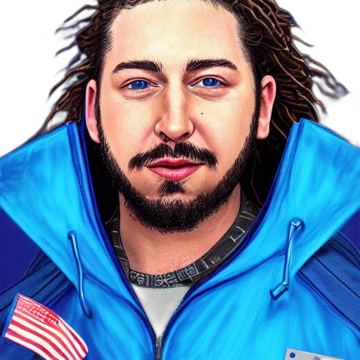 jacket, face, animal, photorealistic transparent PNG cut-out
