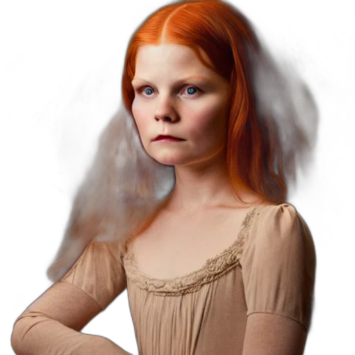 dress, hair, face, mask transparent PNG cut-out
