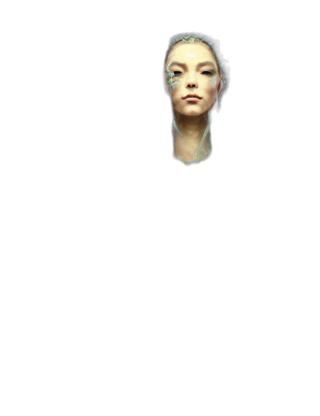 face, mask, jewelry, robot transparent PNG cut-out