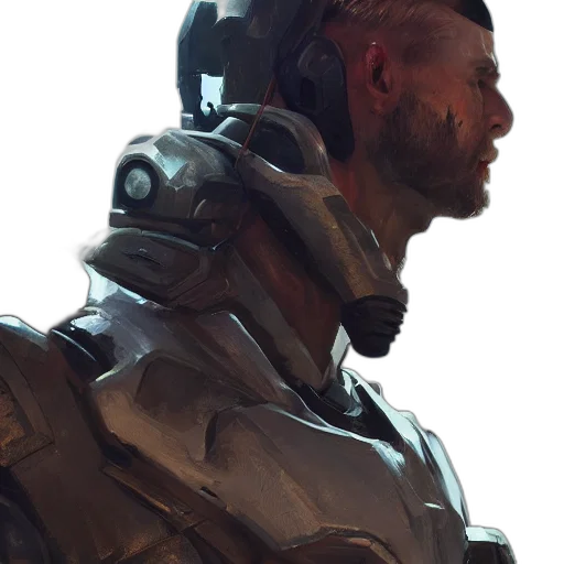 robot, face, weapon, mask transparent PNG cut-out