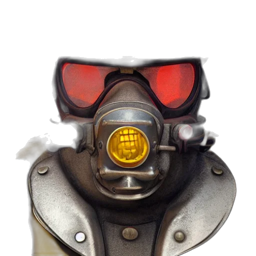mask, robot, weapon, face transparent PNG cut-out