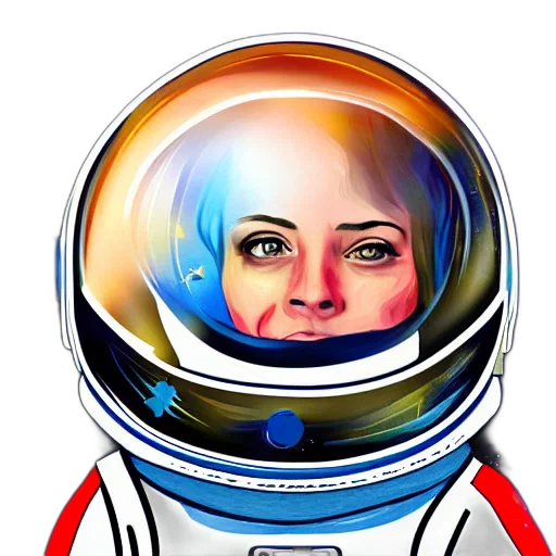 face, cartoon, comic book art, concept art transparent PNG cut-out