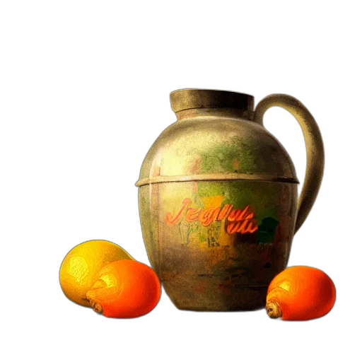 food, bottle, photorealistic, 3d render transparent PNG cut-out