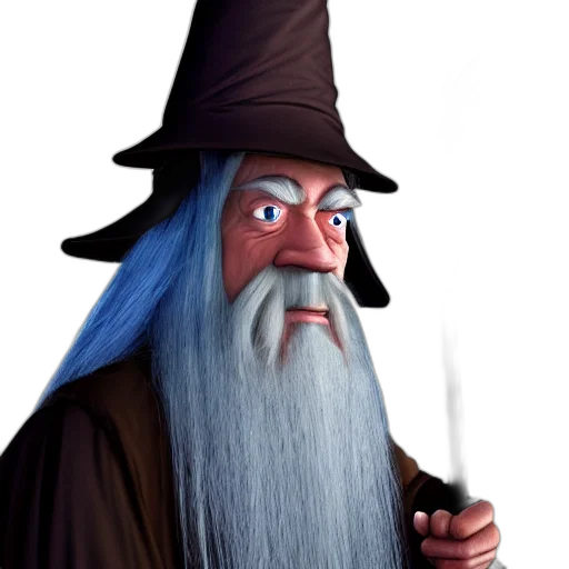 staff, hat, face, sword transparent PNG cut-out