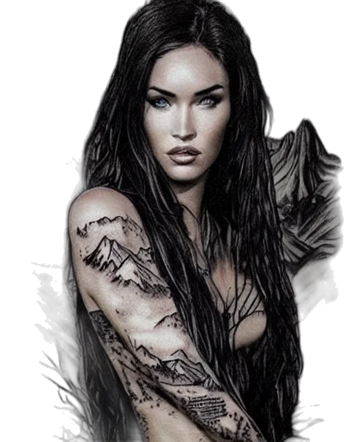 fantasy art, photorealistic, comic book art, concept art transparent PNG cut-out