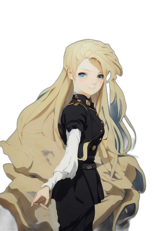 dress, staff, jacket, crown transparent PNG cut-out