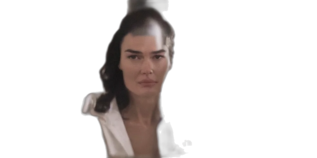 face, hair, robot, staff transparent PNG cut-out